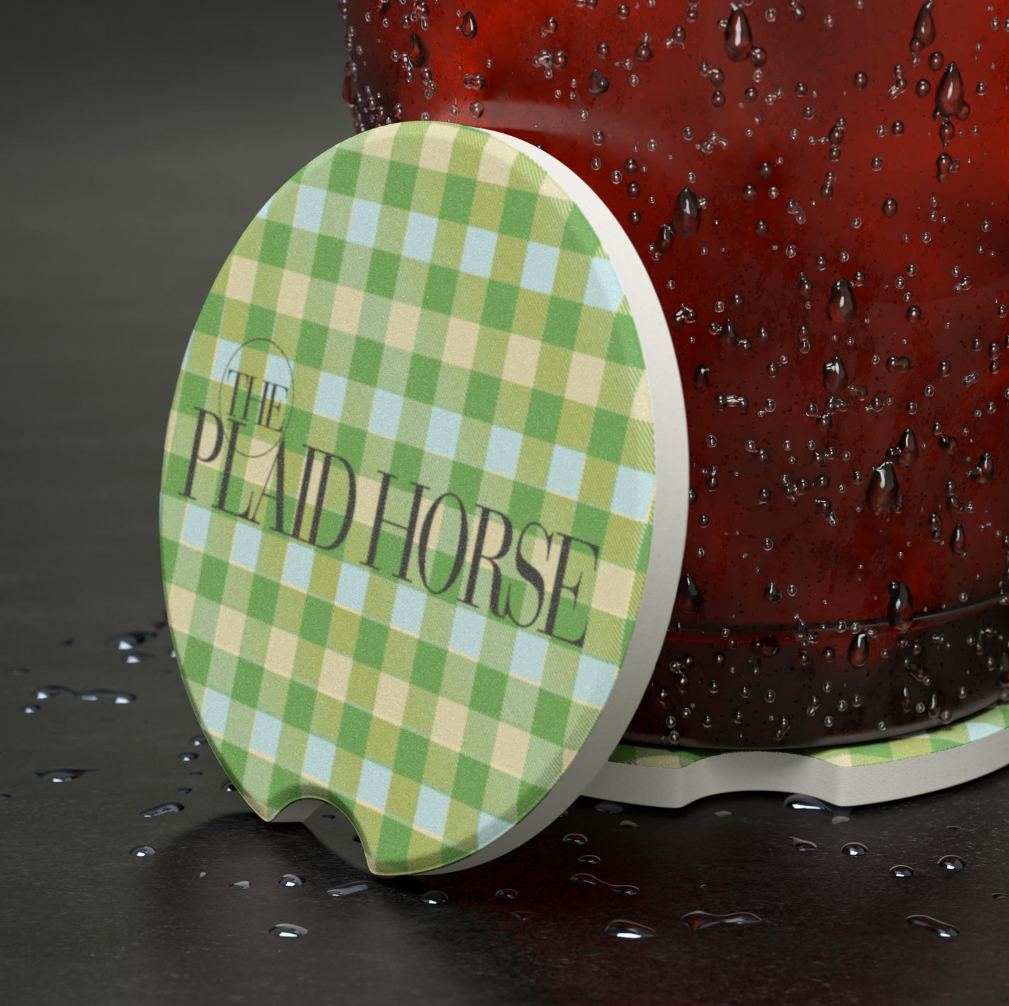Soapstone Car Coasters