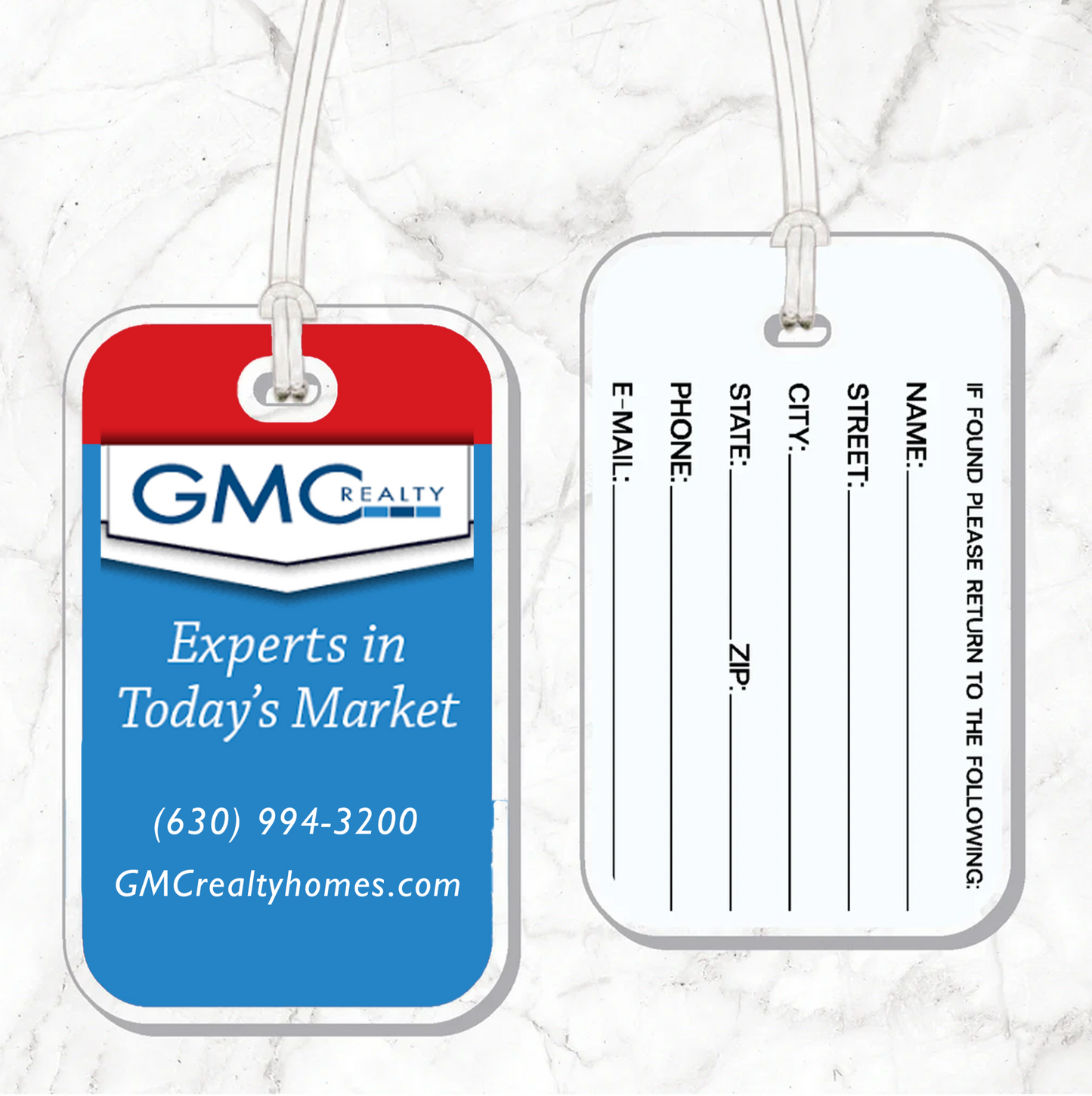 Acrylic Bag Tags